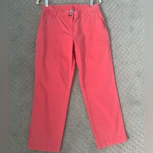 Tommy Bahama Coral Pink Twill Capris